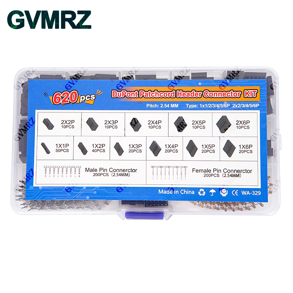 620PCS DuPont Header Connector - Diy Electronics Project Kit ulasan dan harga