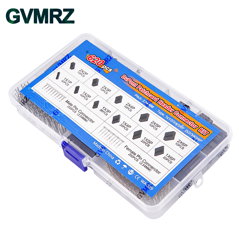 620PCS DuPont Header Connector - Diy Electronics Project Kit ulasan dan harga