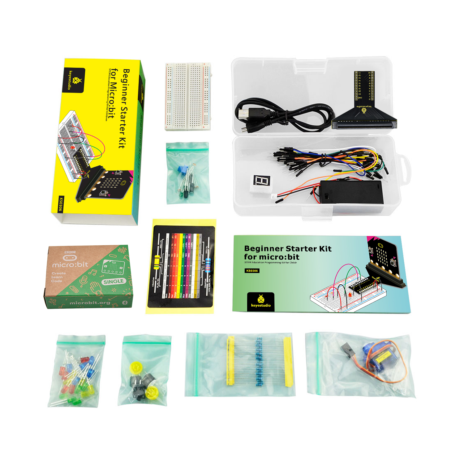 Keyestudio Micro:bit Basic Sta - Diy Electronics Basics ulasan dan harga
