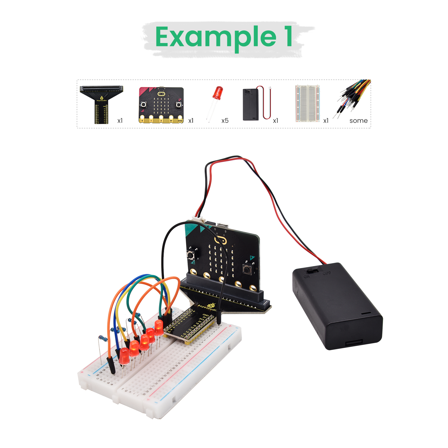 Keyestudio Micro:bit Basic Sta - Diy Electronics Basics ulasan dan harga