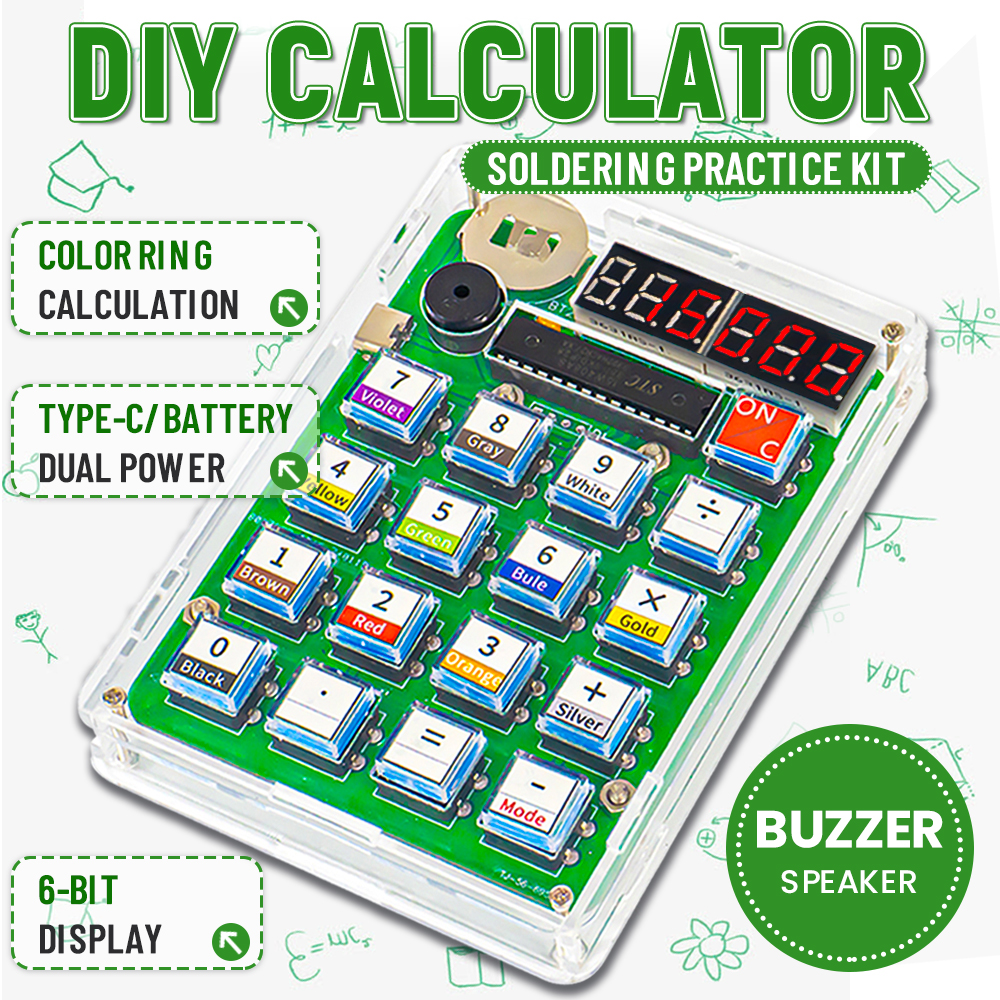DIY Calculator Electronic Prod - Diy Electronics Youtube ulasan dan harga
