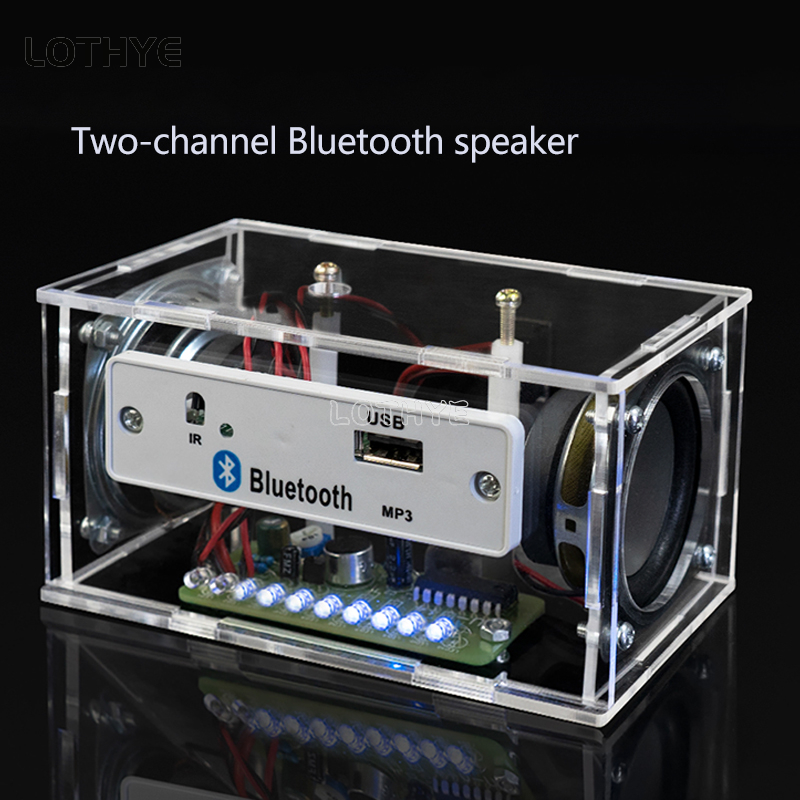 Mini Dual Channel Bluetooth Sp - Diy Electronics Components Kit ulasan dan harga