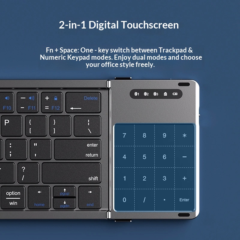 Mengzu Tri Fold Wireless Bluet - Diy Mouse Electronics ulasan dan harga