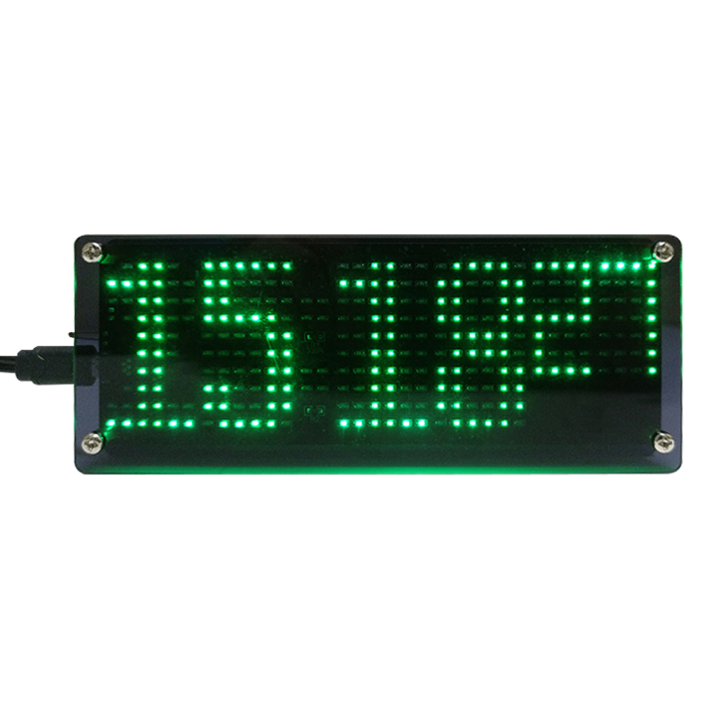 DIY Digital Dot Matrix Clock E - Diy Electronics For Kids ulasan dan harga