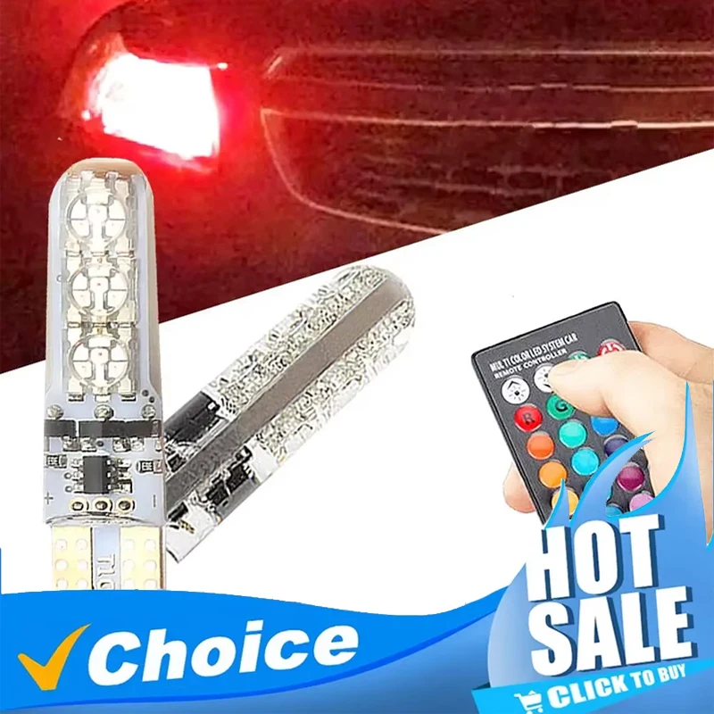 2 PCS New T10 Silicone 5050-6S - Diy Lamp Electronics ulasan dan harga