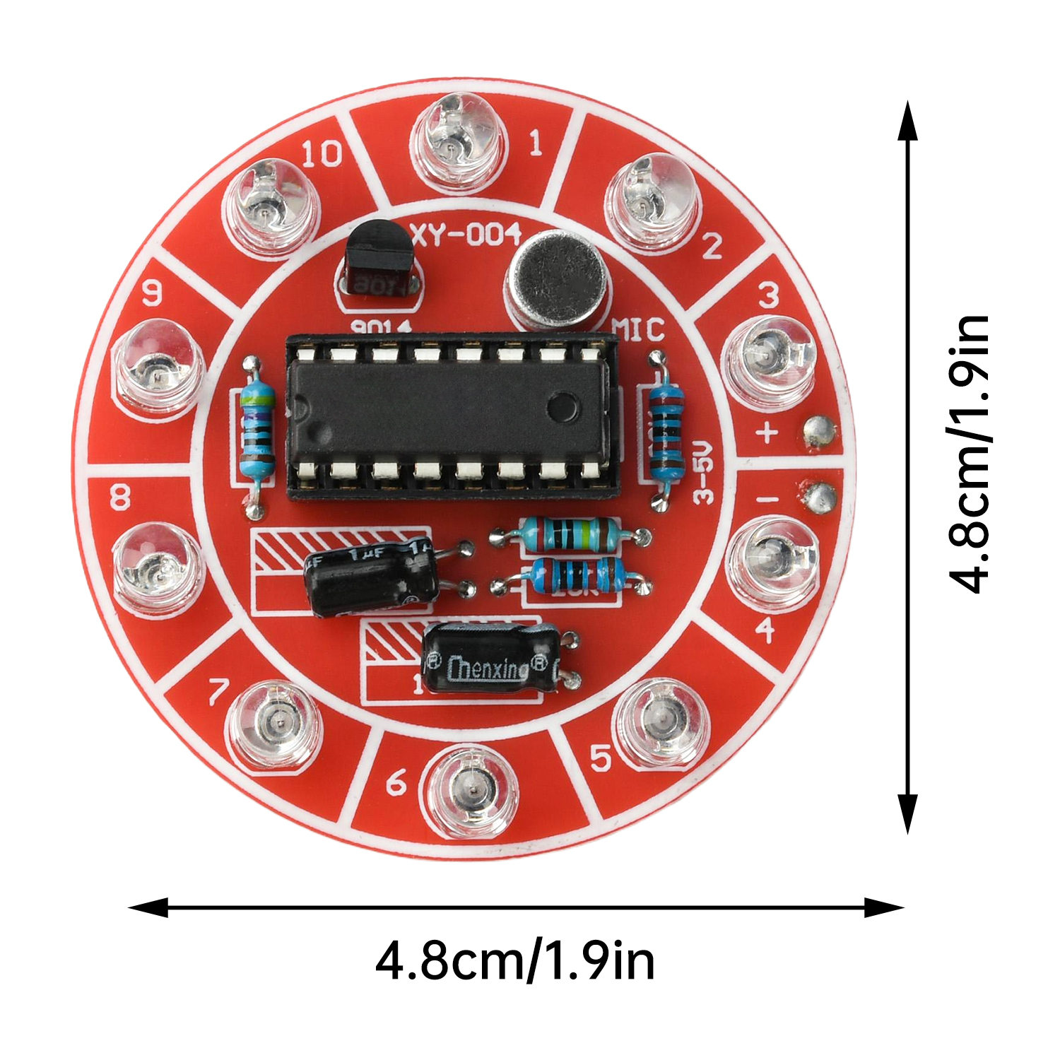 3–5V DC Voice-Controlled Rotat - Diy Electronics For Kids ulasan dan harga