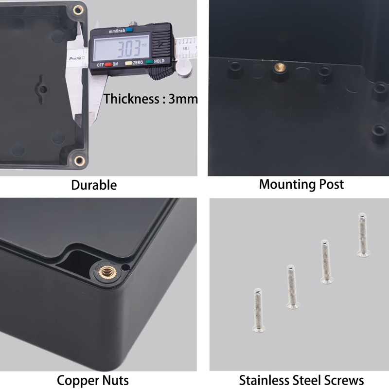 Waterproof Junction Box ABS Pl - Diy Enclosure For Electronics ulasan dan harga
