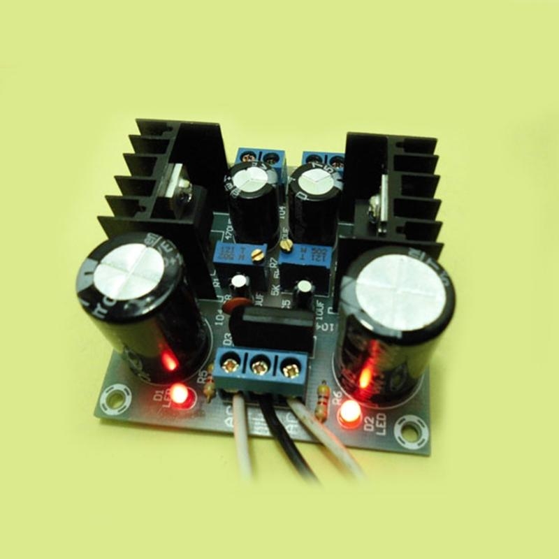 Fused LM317+LM337 Postive Nega - Diy Electronics Parts ulasan dan harga