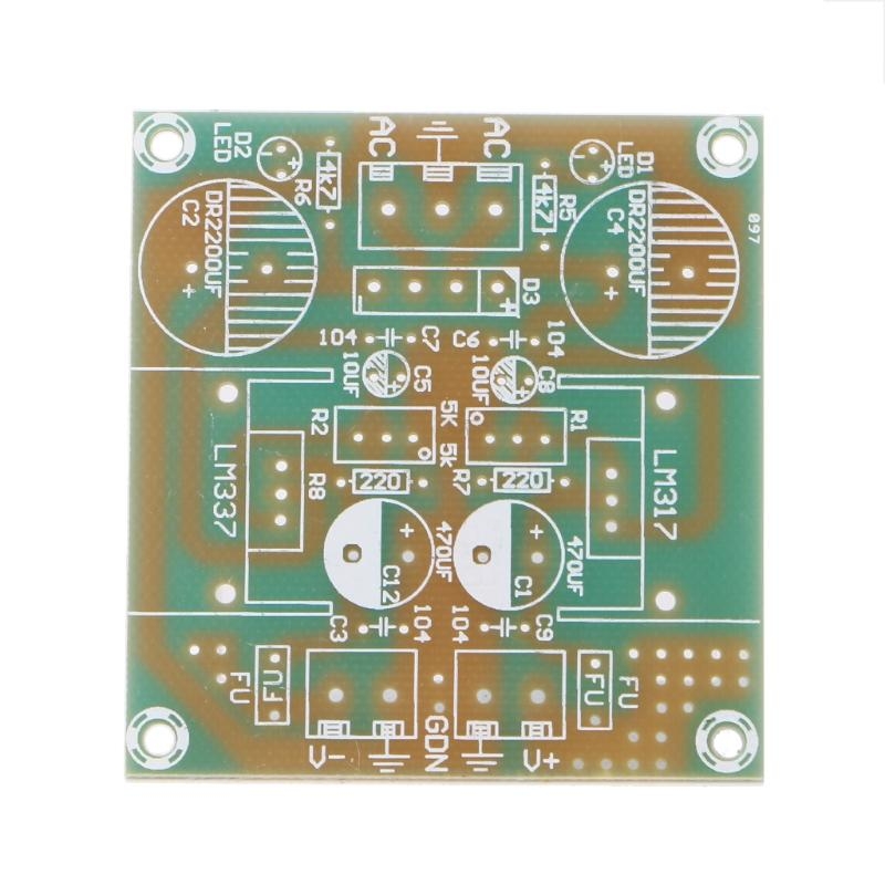 Fused LM317+LM337 Postive Nega - Diy Electronics Parts ulasan dan harga